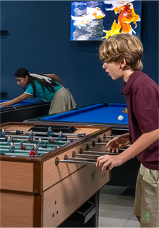 Kid playing at Kid's Club